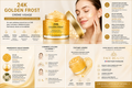 crème visage 24k