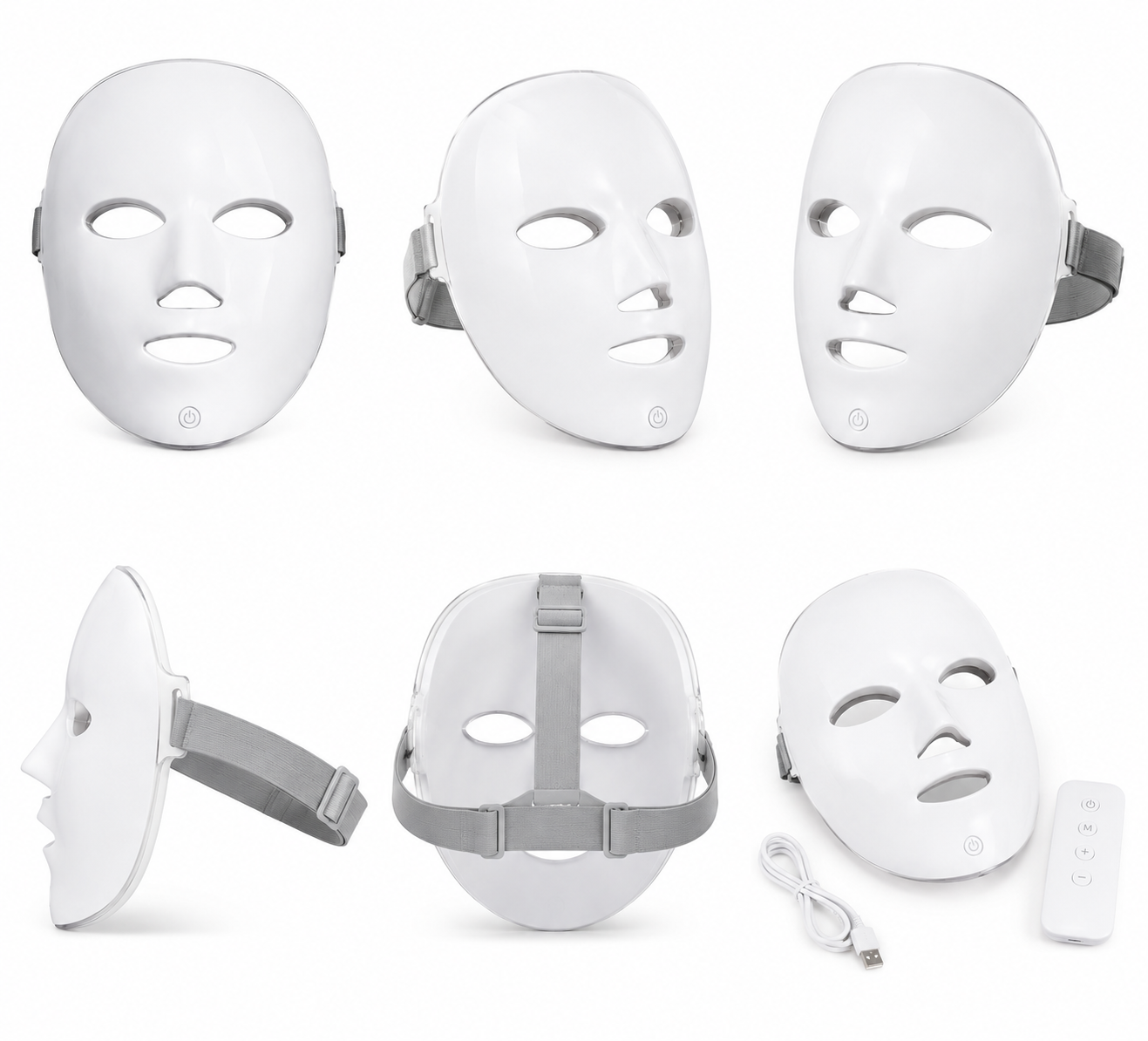 Masque led visage